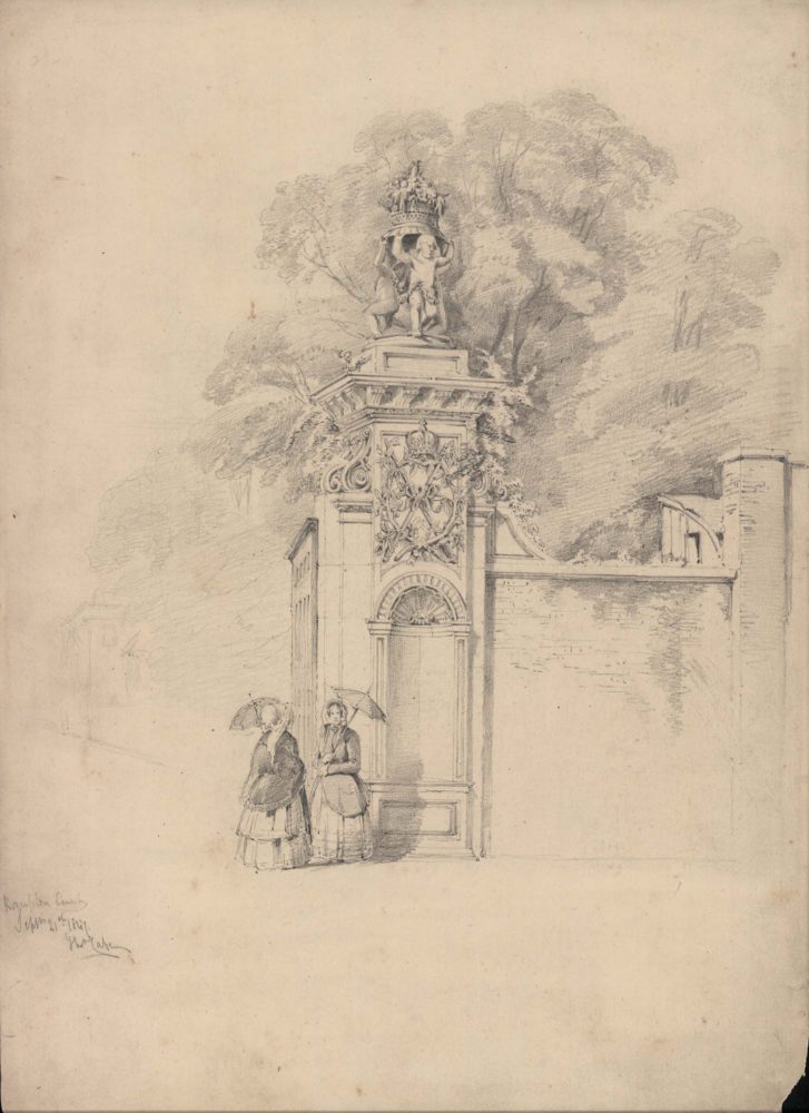 Flower Pot Gate, Hampton Court Palace