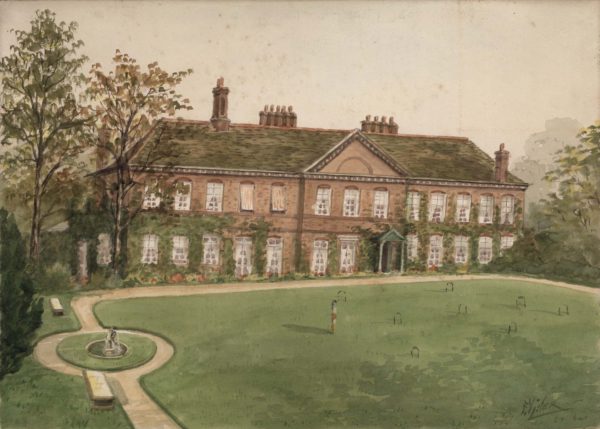 Wardrobe Court, Old palace Richmond from the garden at the rear 1909