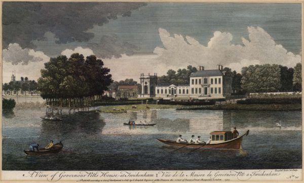 A View of Governour Pitts House at Twickenham