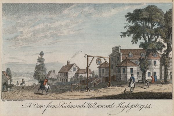 A View from Richmond Hill towards Highgate