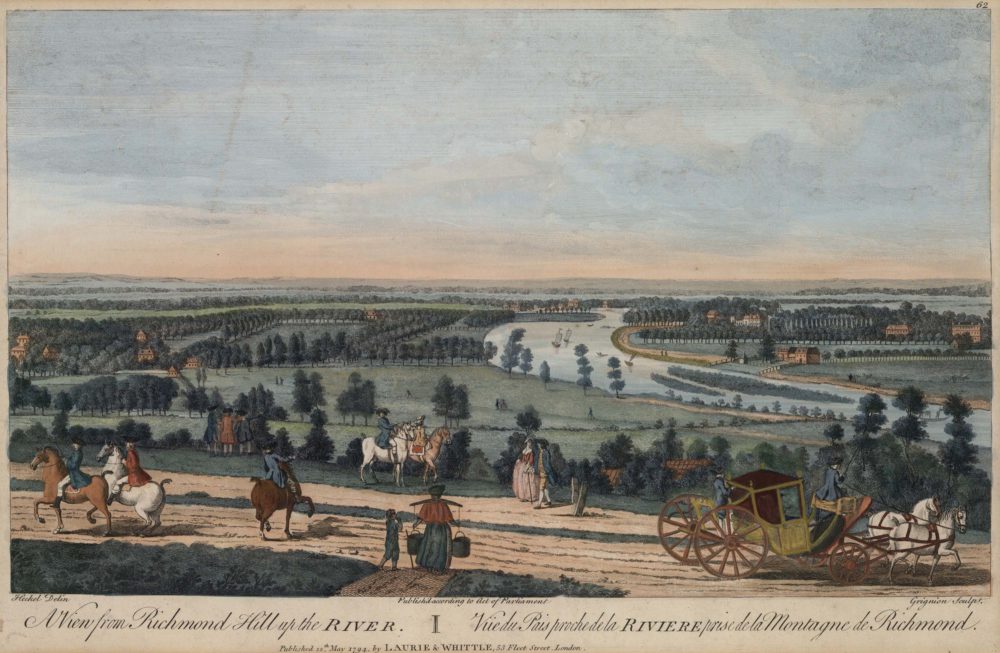 A View from Richmond Hill up the River