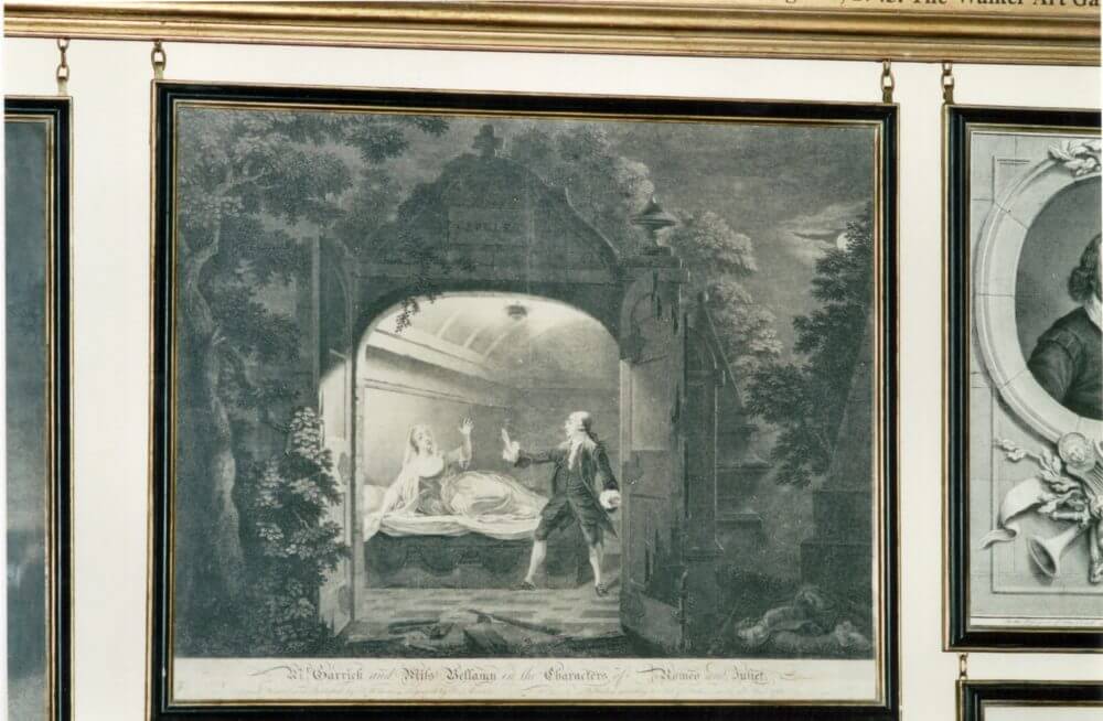 Mr Garrick & Mrs Bellamy in the characters of Romeo & Juliet