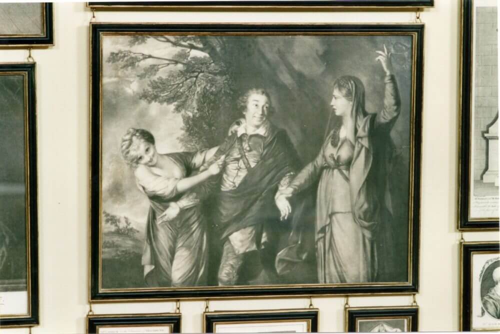 Garrick between Comedy and Tragedy