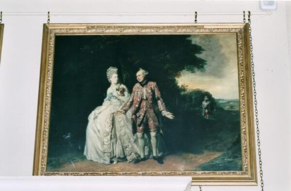 Mr & Mrs Baddely in The Clandestine Marriage