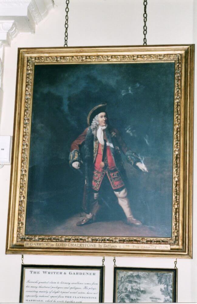 Garrick as Lord Chalkstone