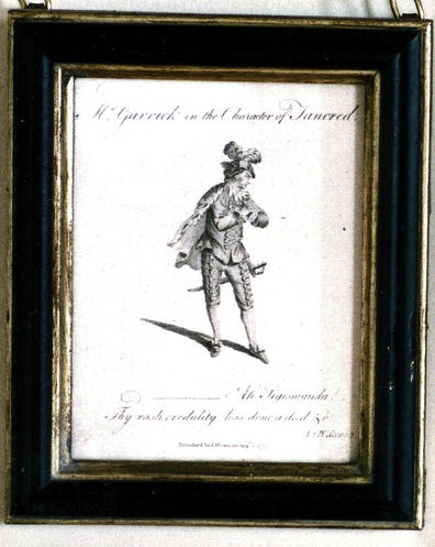 Garrick in the character of Tancred