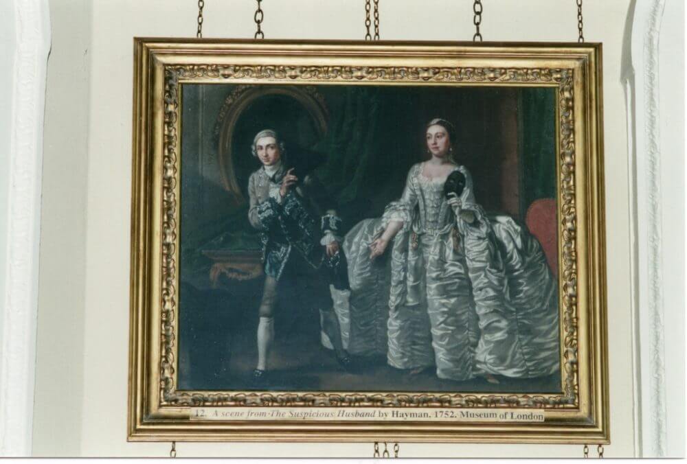 A Scene from “The Suspicious Husband”