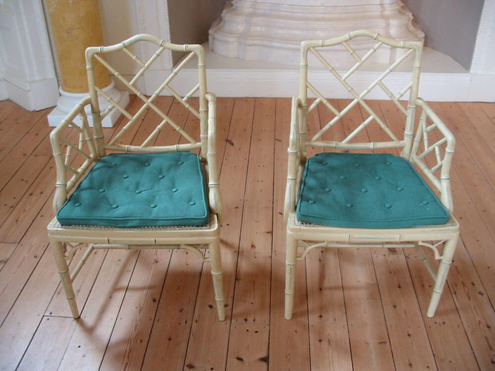 Pair of cockpin chairs