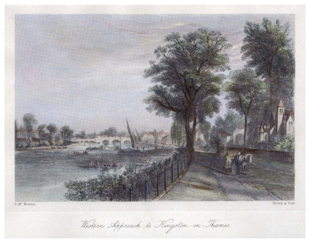 Western Approach to Kingston on Thames