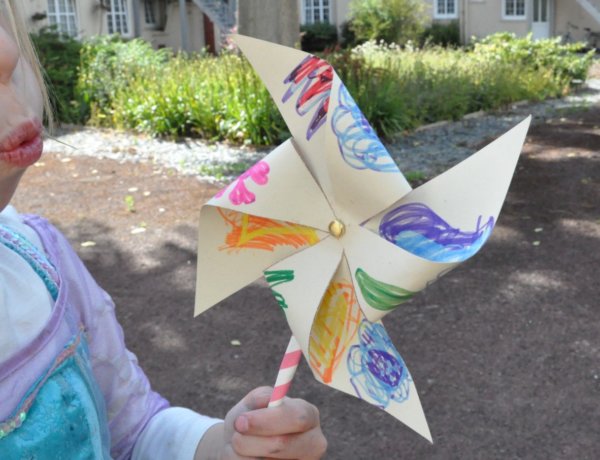 Sunday Afternoon Art – Create a Flower Wheel